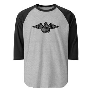 USAF Pararescue Angel 3/4 Sleeve Raglan Shirt – CRO | PJ | Combat Rescue
