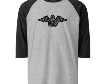 USAF Pararescue Angel 3/4 Sleeve Raglan Shirt – CRO | PJ | Combat Rescue