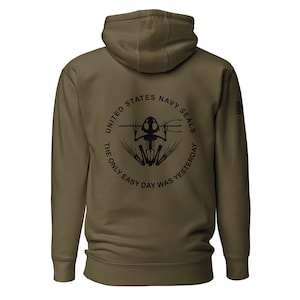 Boneffrog Hoodie | Froschmann inspiriert Premium Hoodie | Taktische Navy Hoodie | Sweatshirt im Militärstil