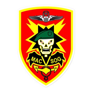 MACVSOG Special Forces Stickers