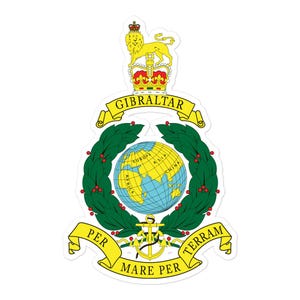 Royal Marines Vinyl Sticker