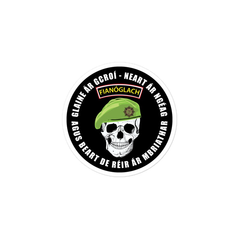 Irish Army Ranger Skull Stickers - Etsy