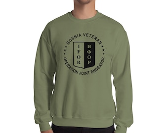 Bosnia Veteran IFOR Unisex Sweatshirt