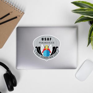 Pararescue Badge Stickers