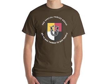 Camiseta blanca del 3.er Grupo de Fuerzas Especiales