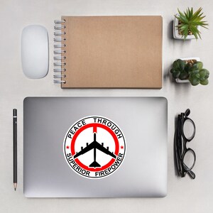 Peace Through Superior Firepower Stickers