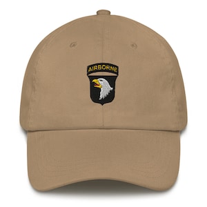 101st Airborne Embroidered Hat