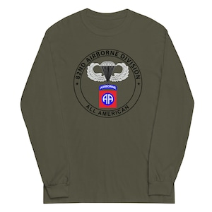 82nd Airborne Men’s Long Sleeve Shirt
