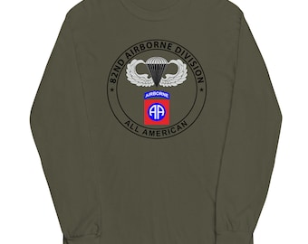 82nd Airborne Men’s Long Sleeve Shirt