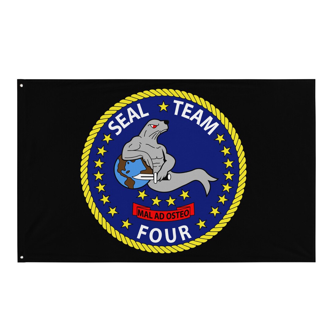 SEAL Team 4 Flag Etsy