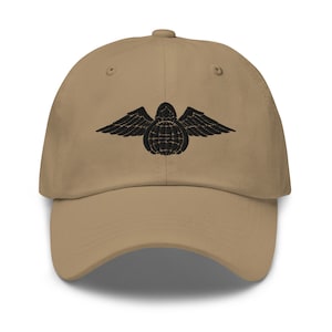 Pararescue Angel Hat Black Embroidery