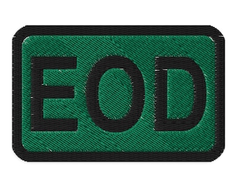 EOD Embroidered Patch