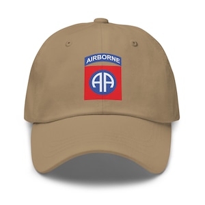 82nd Airborne Printed Hat