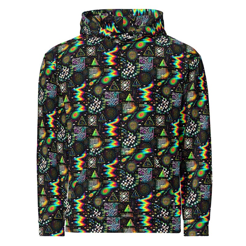 Anti facial recognition hoodie, anti surveillance clothing - Etsy.de