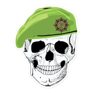 Irish Army Ranger Skull 2