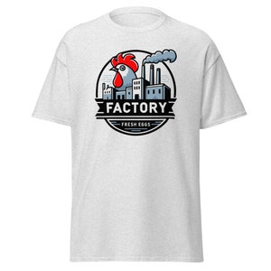 ファクトリーフレッシュエッグス メンズ クラシックTシャツ