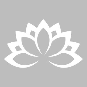 Lotus Flower Digitale Vector Cut Download svg dxf png
