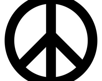 Peace Sign Digital Vector Cut Download svg png
