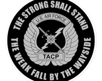 Pegatina de vinilo TACP de la Fuerza Aérea de EE. UU.