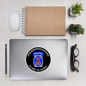 10th Mountain Division Stickers