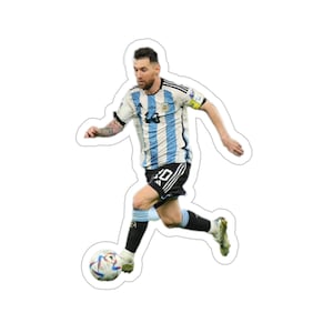Messi Kiss-cut Stickers Soccer Stickers, Messi Stickers Argentina ...