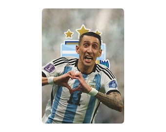 Angel Di Maria Custom Playing Cards: Argentina Football Fan Poker Deck