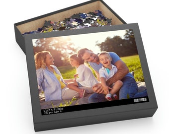 Custom Photo Puzzle, Personalized Gift, Anniversary Gift