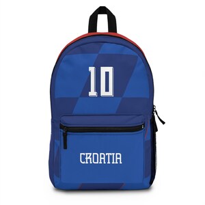 Mochila Selección Croacia Fútbol - Colores Camiseta Visitante imagen 1