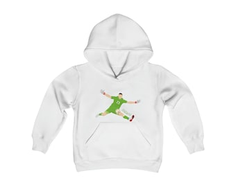Dibu Martinez Youth Heavy Blend Hooded Sweatshirt ships from Poland fast EU shipping