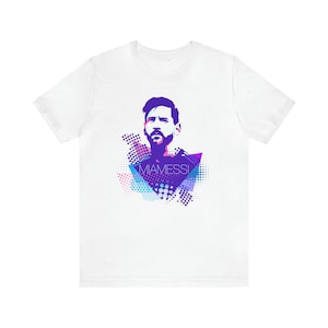 Miami Lionel Messi, The King Unisex Tee, Lionel Messi playing Inter Miami CF tribute shirt, GOAT