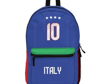 Italy National Soccer Team Backpack - Iconic Azzurri Design