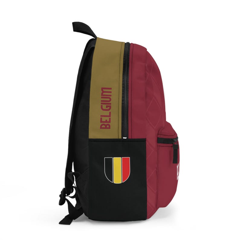 Mochila Selección Bélgica Fútbol - Diseño Icónico Los Diablos Rojos imagen 2
