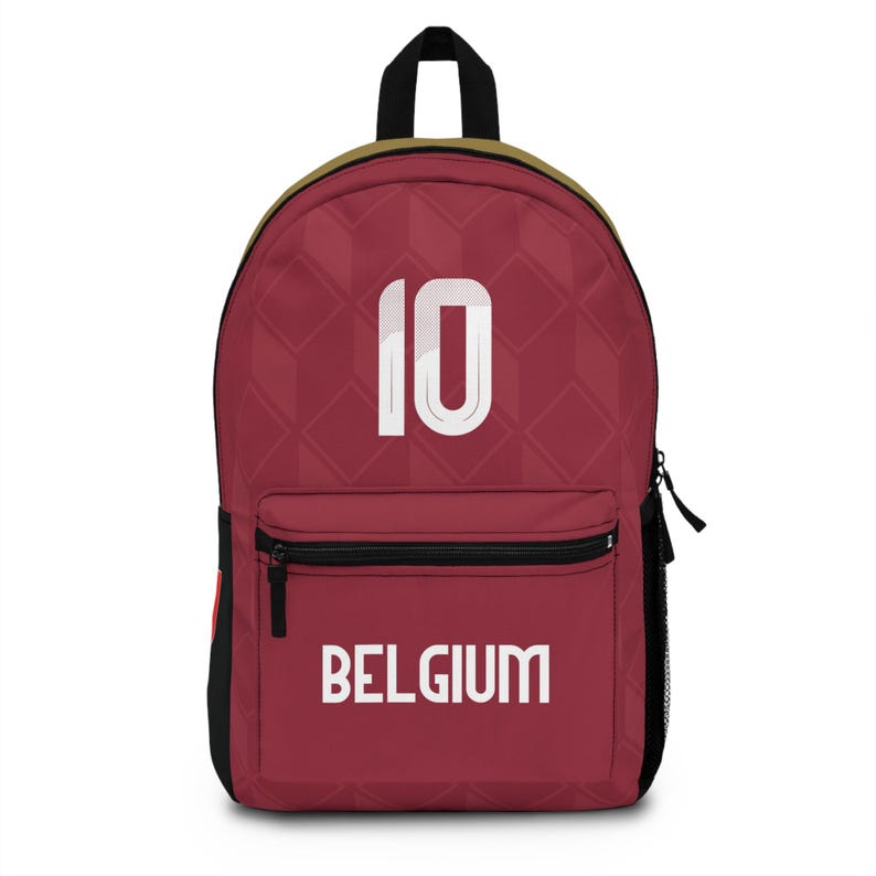 Mochila Selección Bélgica Fútbol - Diseño Icónico Los Diablos Rojos imagen 1