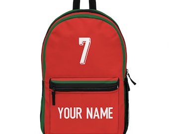 Mochila Selección Portugal Fútbol - Personalizada con Tu Nombre