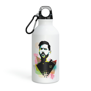 Messi GOAT - Gourde Oregon Sport - 13,5 oz (400 ml) - Couvercle à visser - aluminium