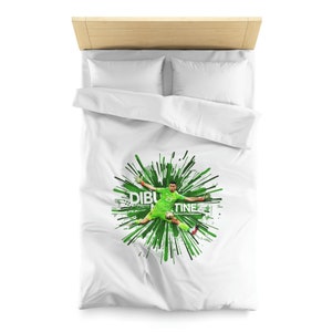 Relive the Heroic Moment: Dibu Martinez Microfiber Duvet Cover - Soccer Player Gift for Argentina Fans, twin duvet cover and more sizes!