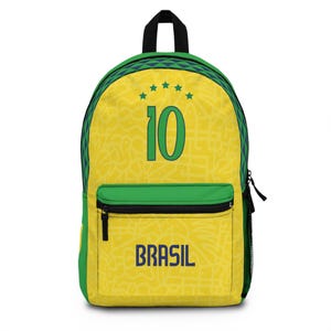 Sac à dos de l'équipe nationale de football du Brésil - Design emblématique de Canarinho