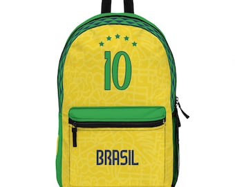 Mochila Selección Brasil Fútbol - Diseño Icónico La Canarinha