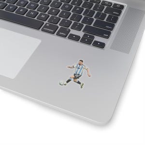 Messi Kiss-Cut Stickers Soccer Stickers, Messi Stickers Argentina Stickers Custom Stickers Laptop Stickers Water Bottle Stickers