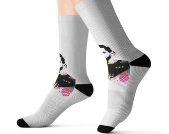 MESSI Sublimation Socks Chaussettes de champion du monde