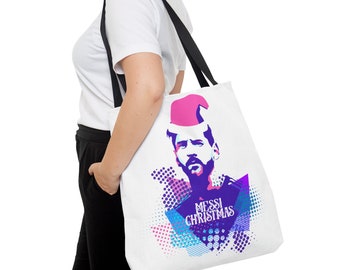Bolso Tote Messi - Bolsa de Compras Reutilizable Futbol Uso Diario