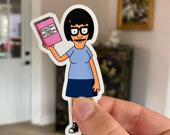 Bob's Burgers Pro Abortion Rights Sticker | Tina Erotic Friend Fiction | Midwest Access Coalition | Pro Choice Roe| Laptop Decal Sticker