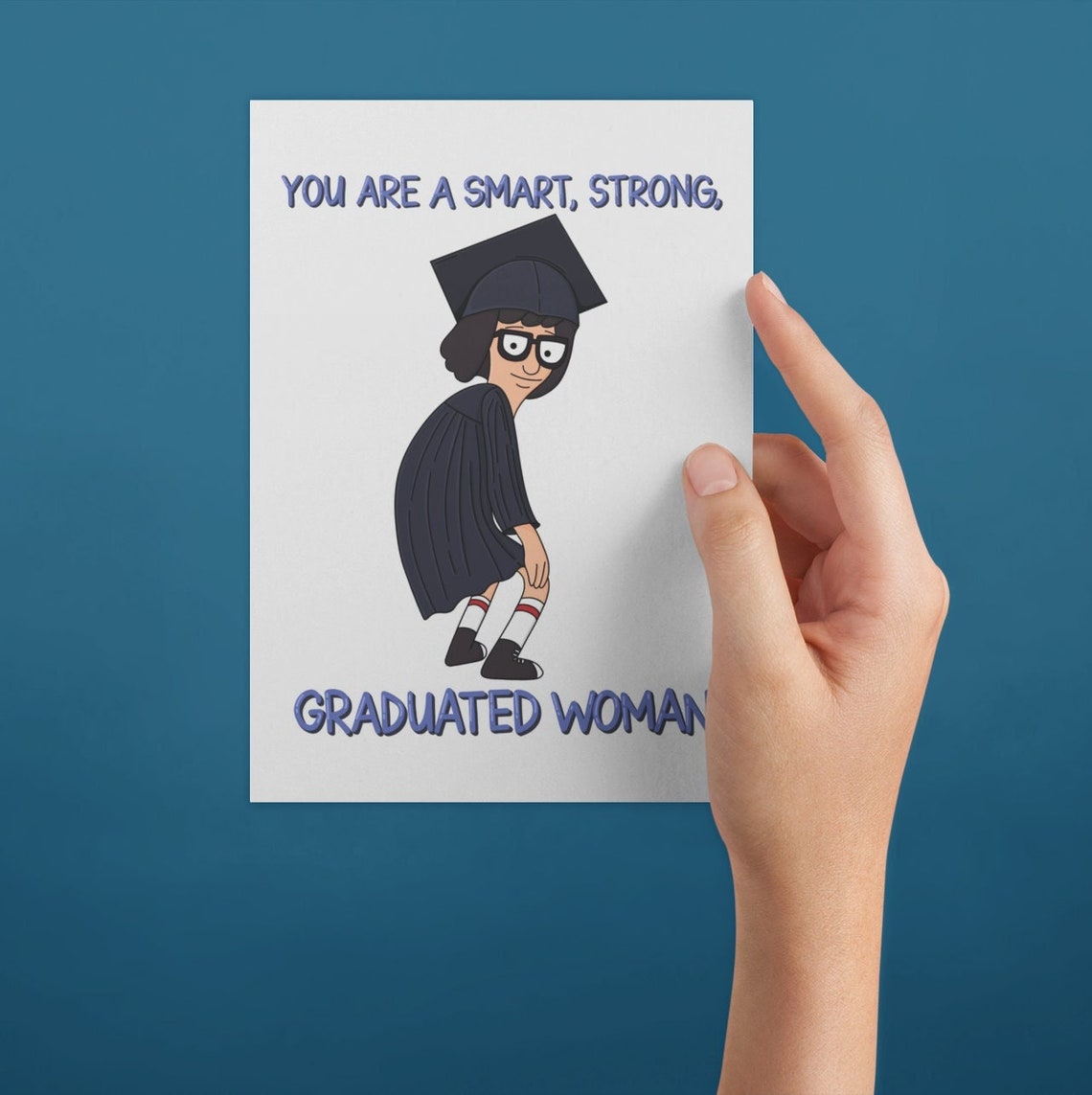 Bob's Burgers Graduation Tina Belcher Cartoons Anime Etsy