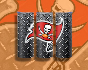 20OZ Skinny Stainless Steel Tampa Bay Buccaneers NFL Football Tumbler ...