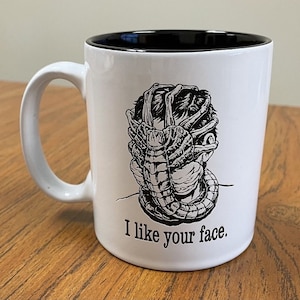 Alien Facehugger 11oz Coffee Mug - I like your face