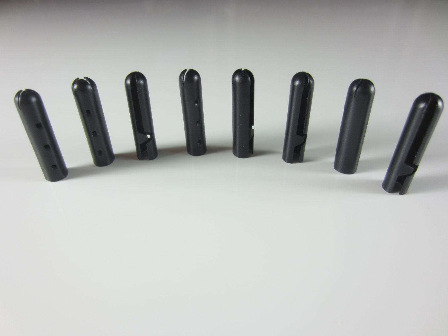 Metal Aglets Removable Tips - Gunmetal Black – Slickies