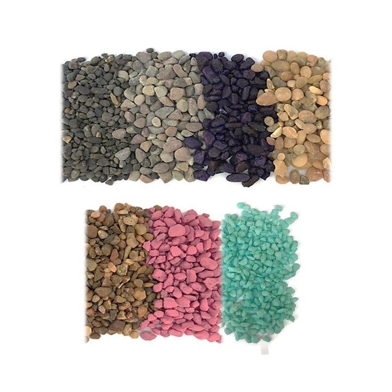 Terrarium Rocks 7 Bags Of Small For Terrariums Natural - Small Pebbles For Fairy Garden Terrarium Rocks 7 Bags Of Small For Terrariums Natural - Small Pebbles For Fairy Garden