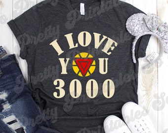 I Love You 3000 Svg Etsy