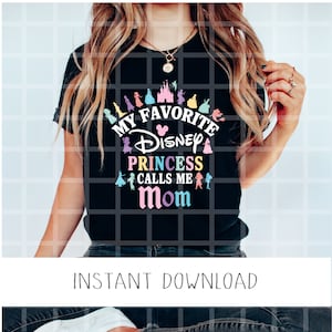 Mi princesa favorita me llama mamá PNG, Madre Hijas Png, Minnie Png, Ratón Png, Castillo Png, Princesas PNG