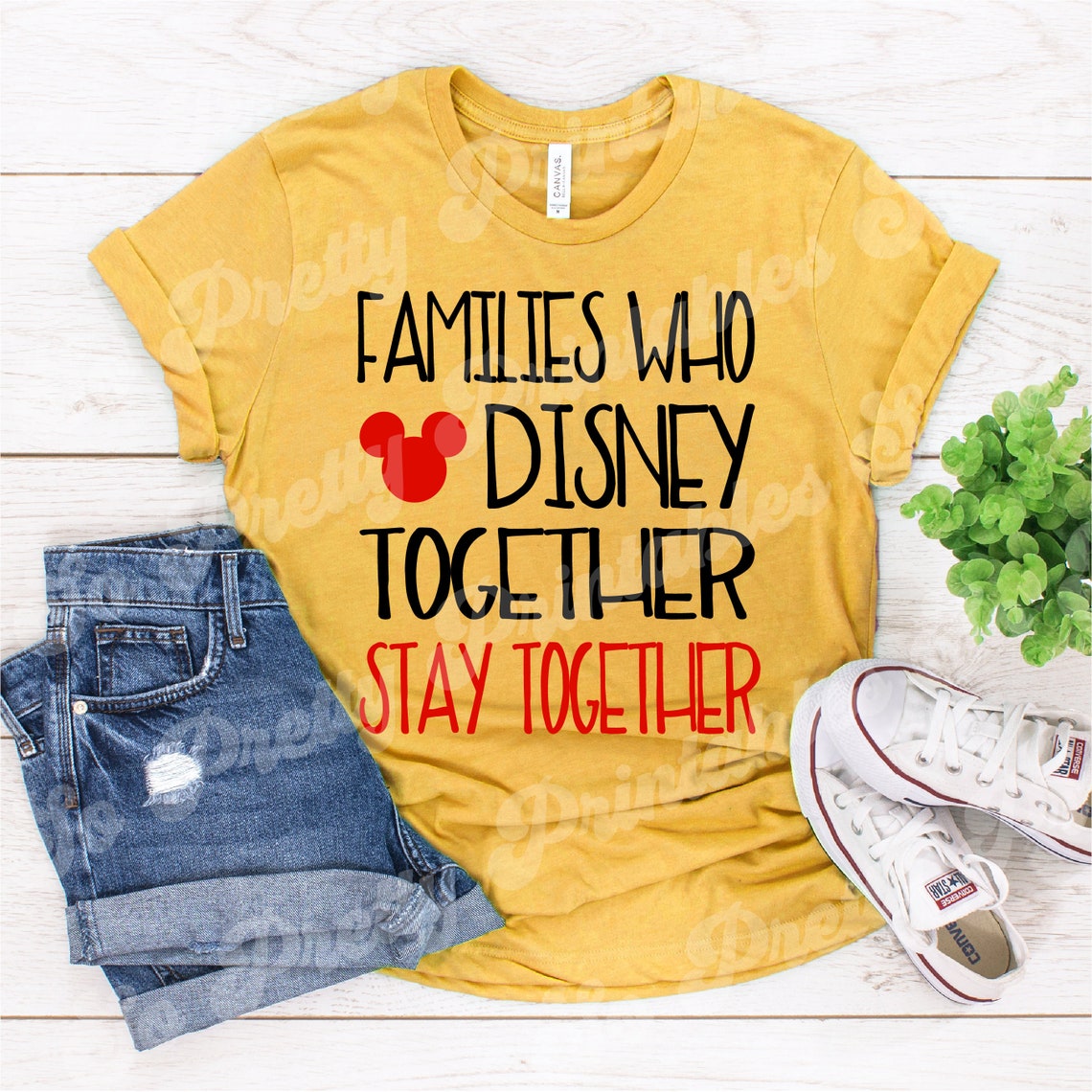 Families Who Disney Together SVG Vector File Vinyl Cutting - Etsy